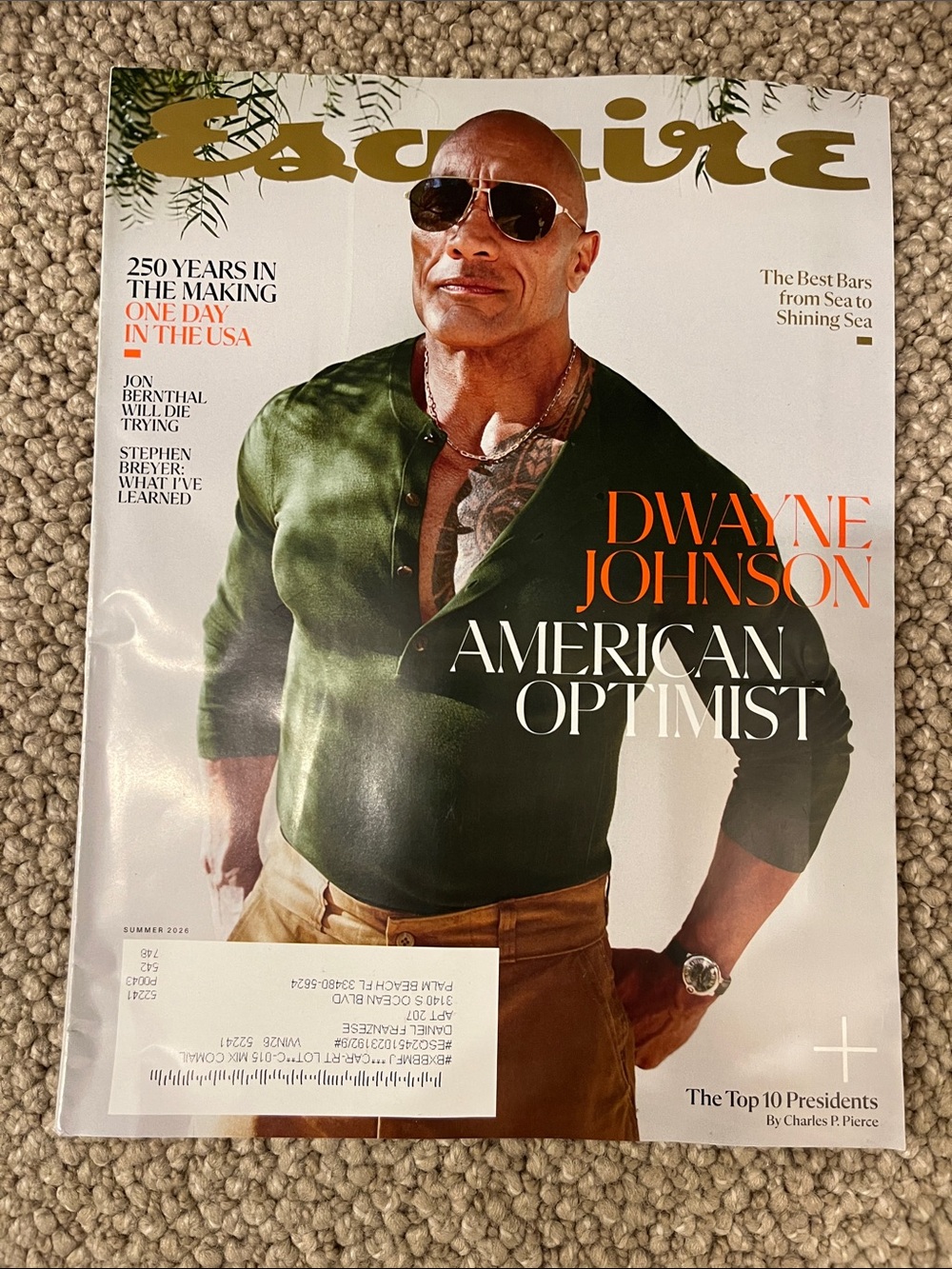 🎁 Esquire Magazine - Summer 2026 Issue - available for FREE!